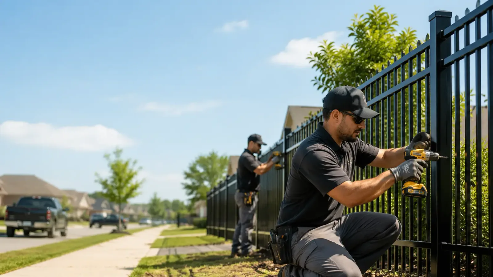 Metal Fence Installation in Hoover, AL